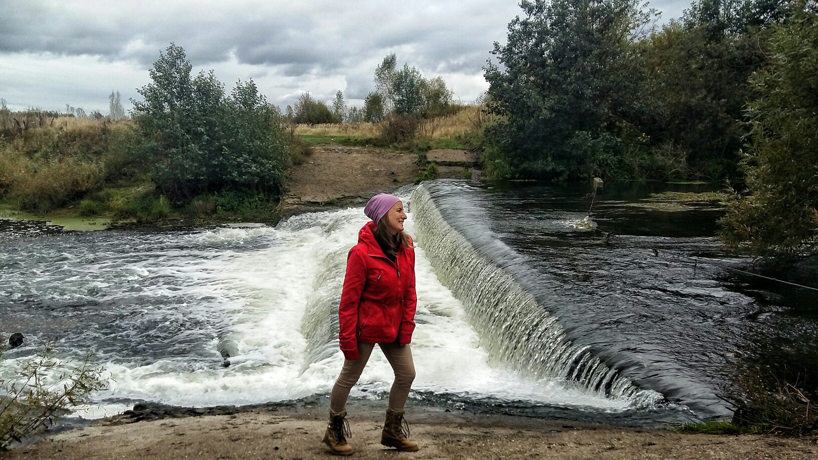 Водопад в Нижегородской Кудьма