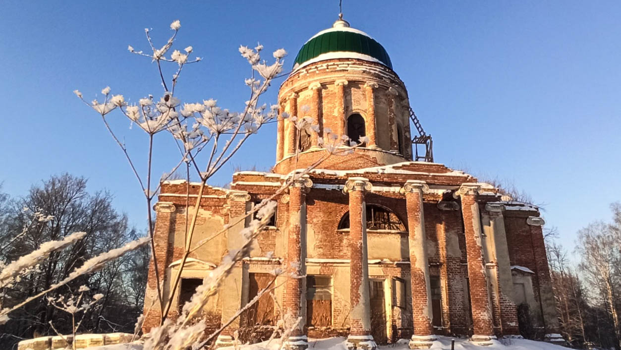 Красивый заброшенный храм в Малом Шипилове - Блог о лучших местах Нижнего  Новгорода и Нижегородской области